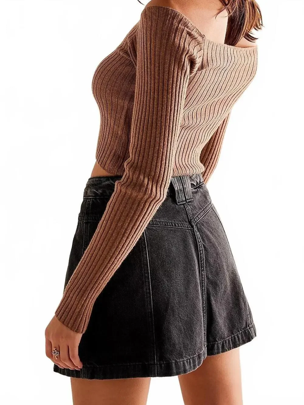 We The Free Midnight Sun Skort Free People NWT Twilight Zone Size 25